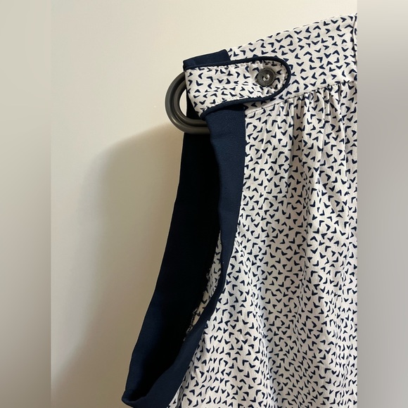 Antilia Femme - Navy and white blouse size large - Picture 4 of 4